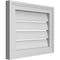 Ekena Millwork Vertical Surface Mount PVC Gable Vent: Functional, w/ 2"W x 1-1/2"P Brickmould Frame, 18"W x 14"H GVPVE18X1402SF - alternate 4